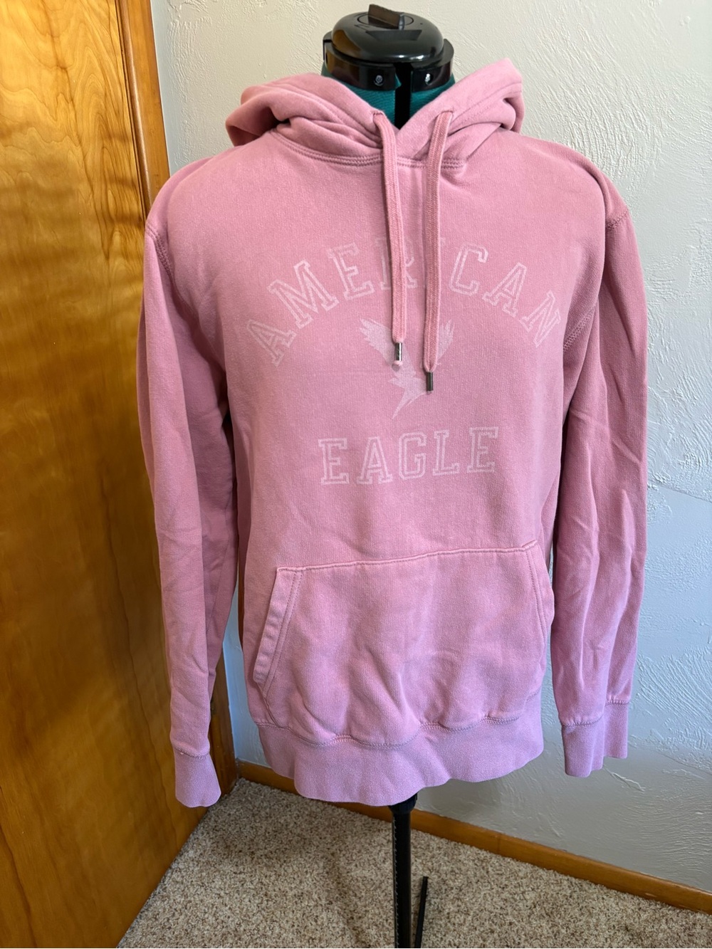 American Eagle Outfitters Dusty Pink Pullover Hoodie